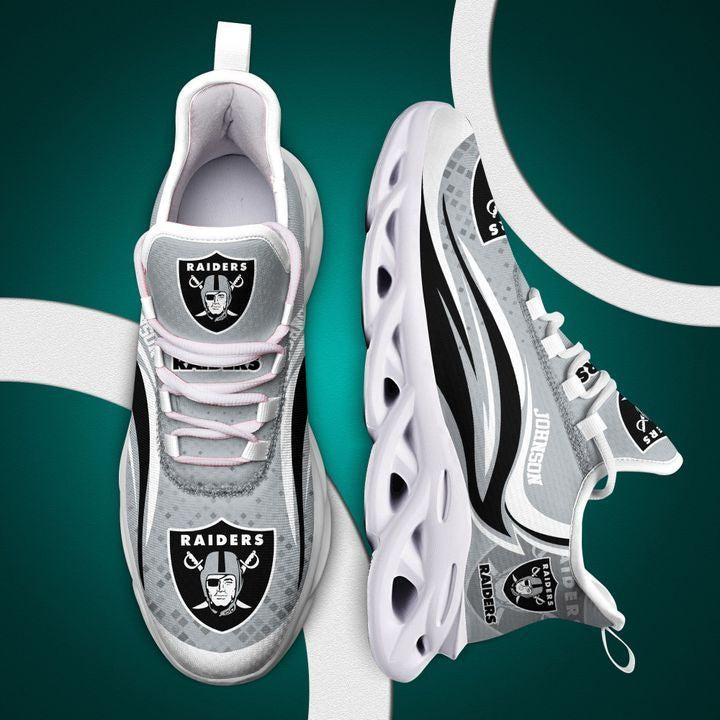 Las Vegas Raiders Yezy Running Sneakers 156