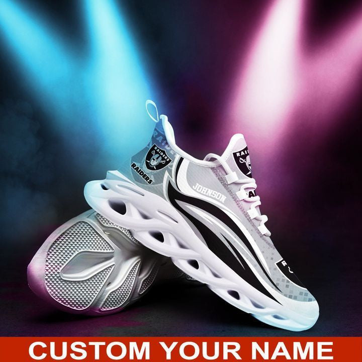 Las Vegas Raiders Yezy Running Sneakers 156
