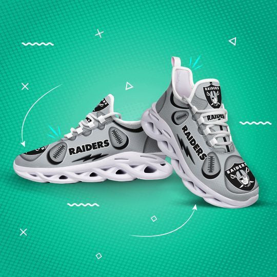 Las Vegas Raiders Yezy Running Sneakers 375