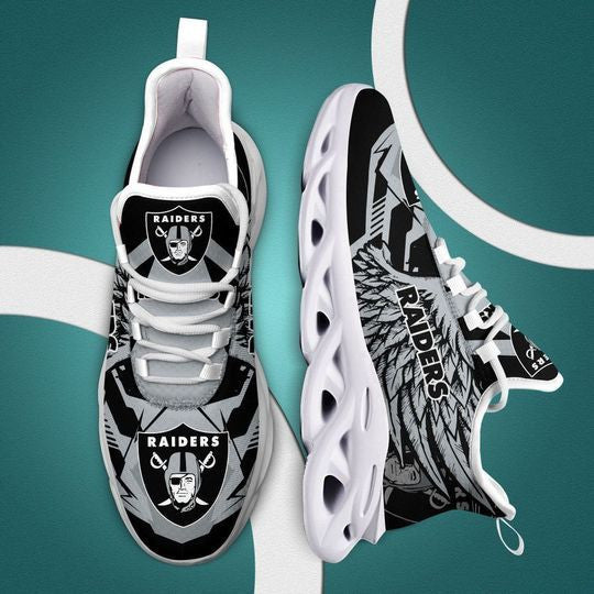 Las Vegas Raiders Yezy Running Sneakers 381