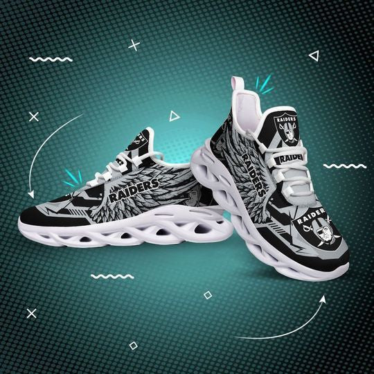 Las Vegas Raiders Yezy Running Sneakers 381