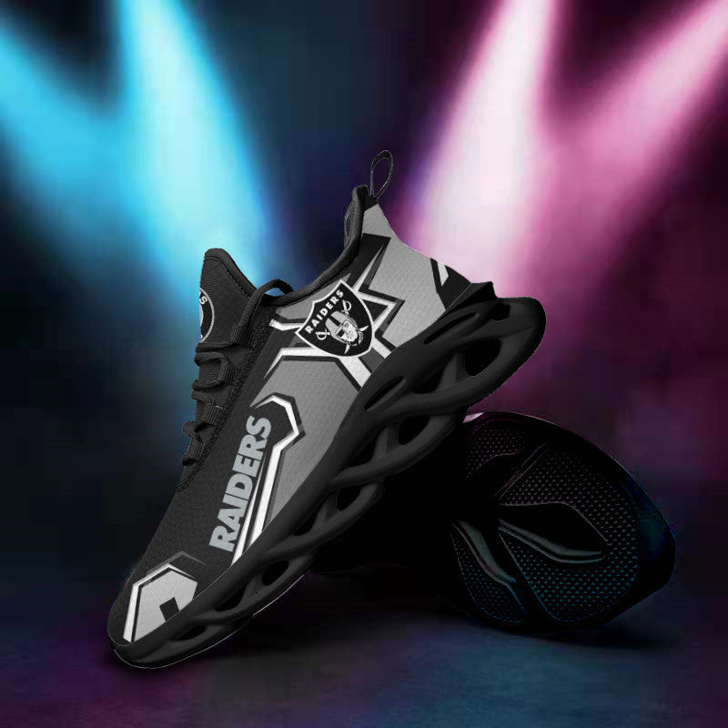 Las Vegas Raiders Yezy Running Sneakers 829