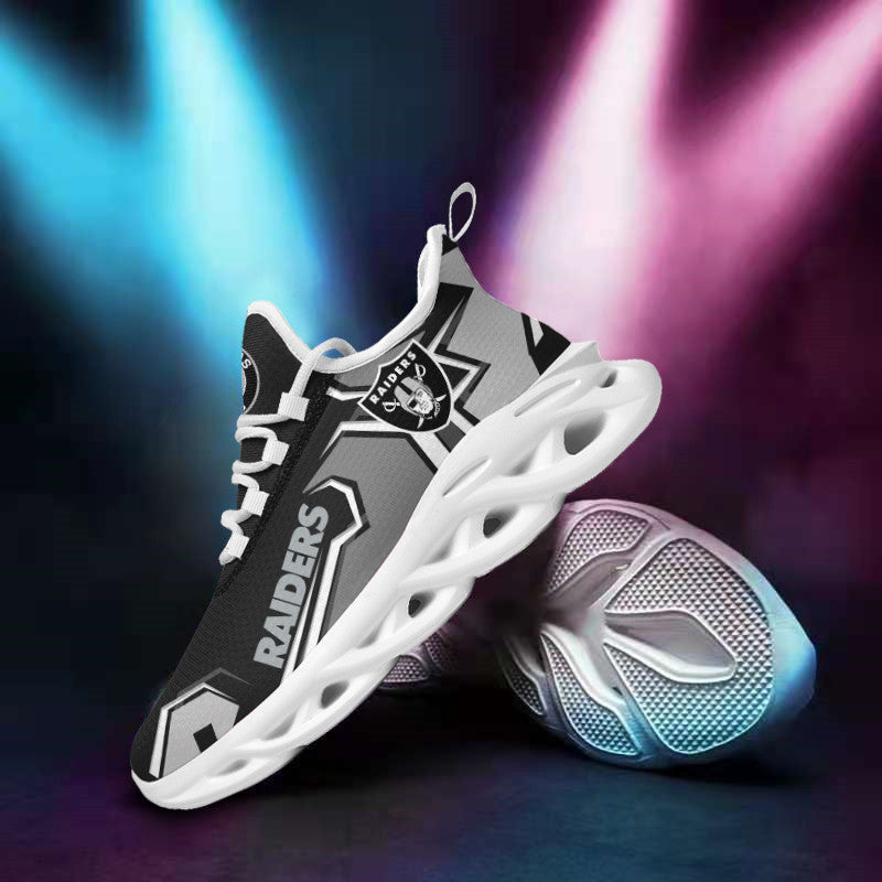Las Vegas Raiders Yezy Running Sneakers 829