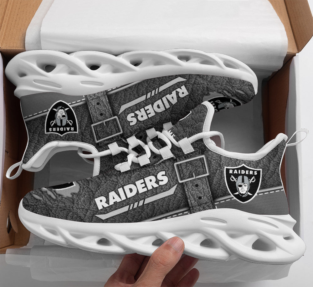 Las Vegas Raiders Yezy Running Sneakers BB73