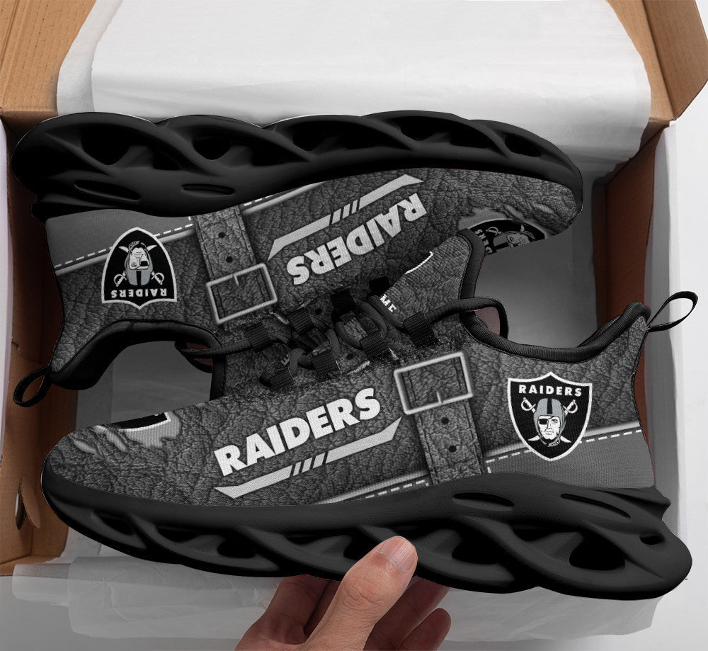Las Vegas Raiders Yezy Running Sneakers BB73