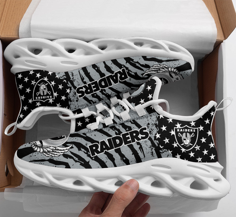 Las Vegas Raiders Yezy Running Sneakers BB769