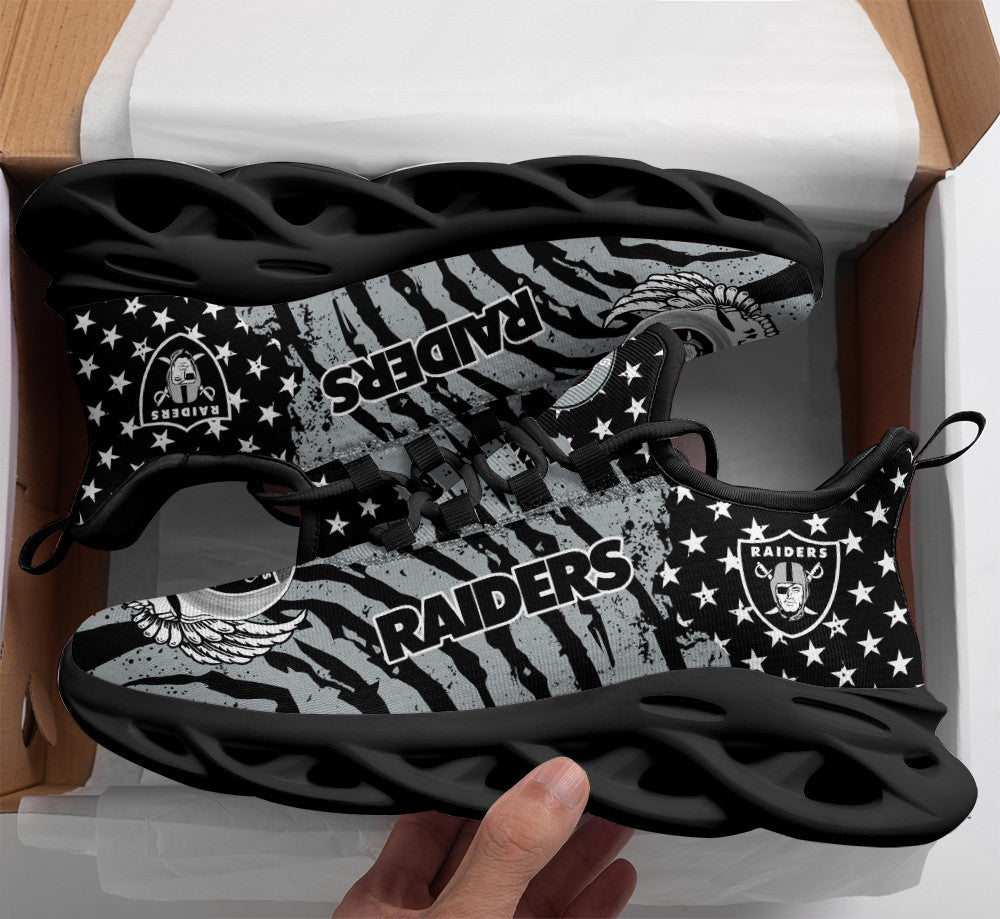 Las Vegas Raiders Yezy Running Sneakers BB769