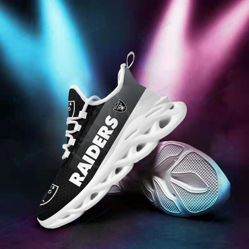 Las Vegas Raiders Yezy Running Sneakers BB807