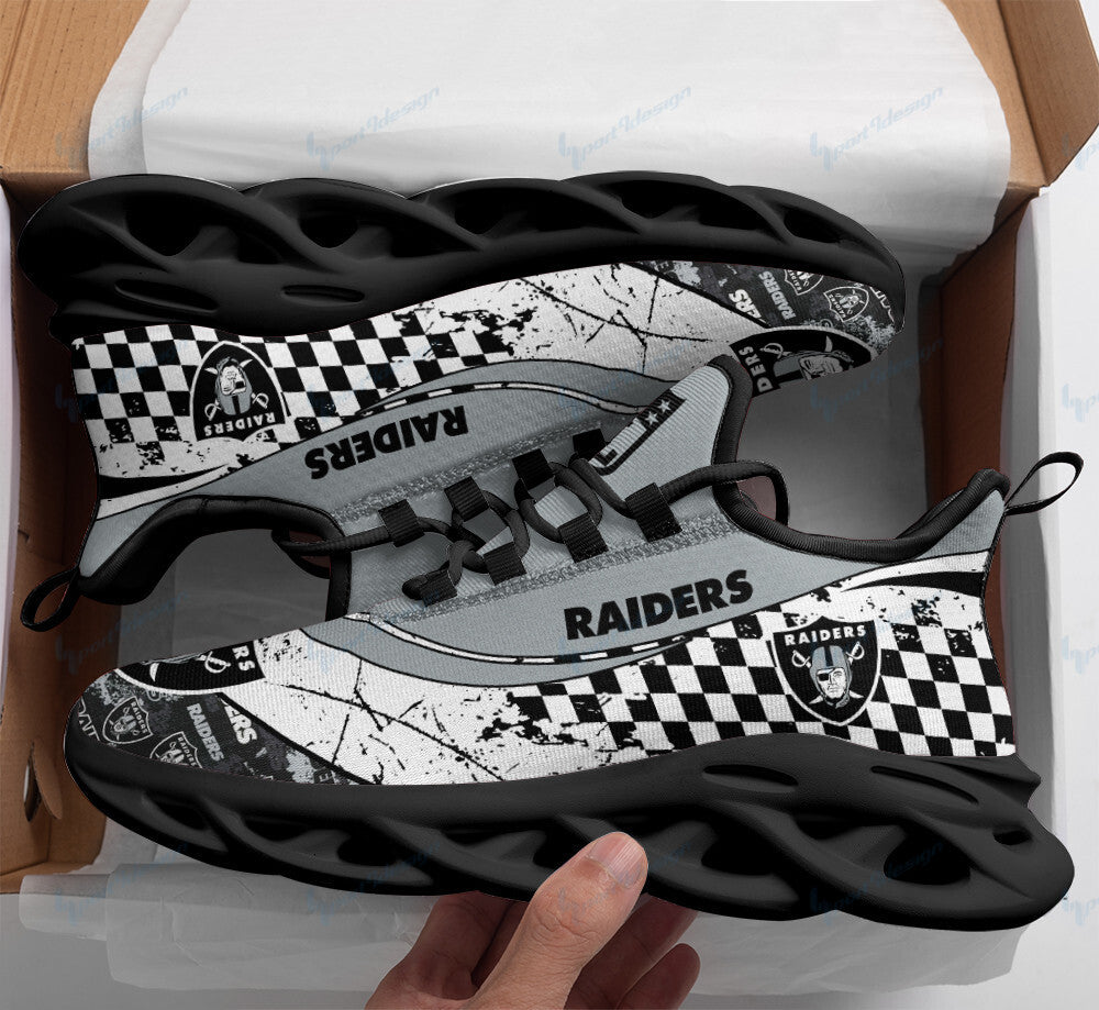 Las Vegas Raiders Yezy Running Sneakers BB816