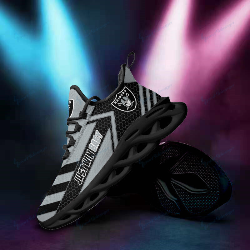 Las Vegas Raiders Yezy Running Sneakers BB893