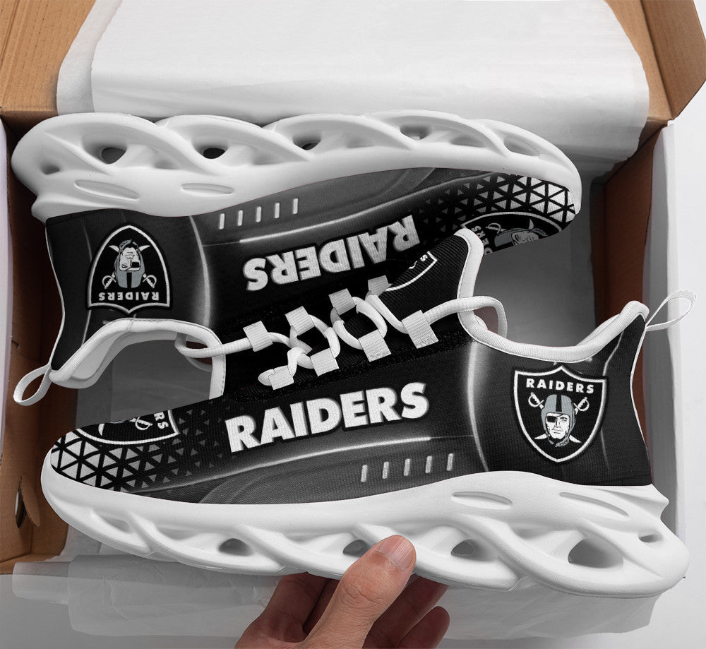 Las Vegas Raiders Yezy Running Sneakers BG358