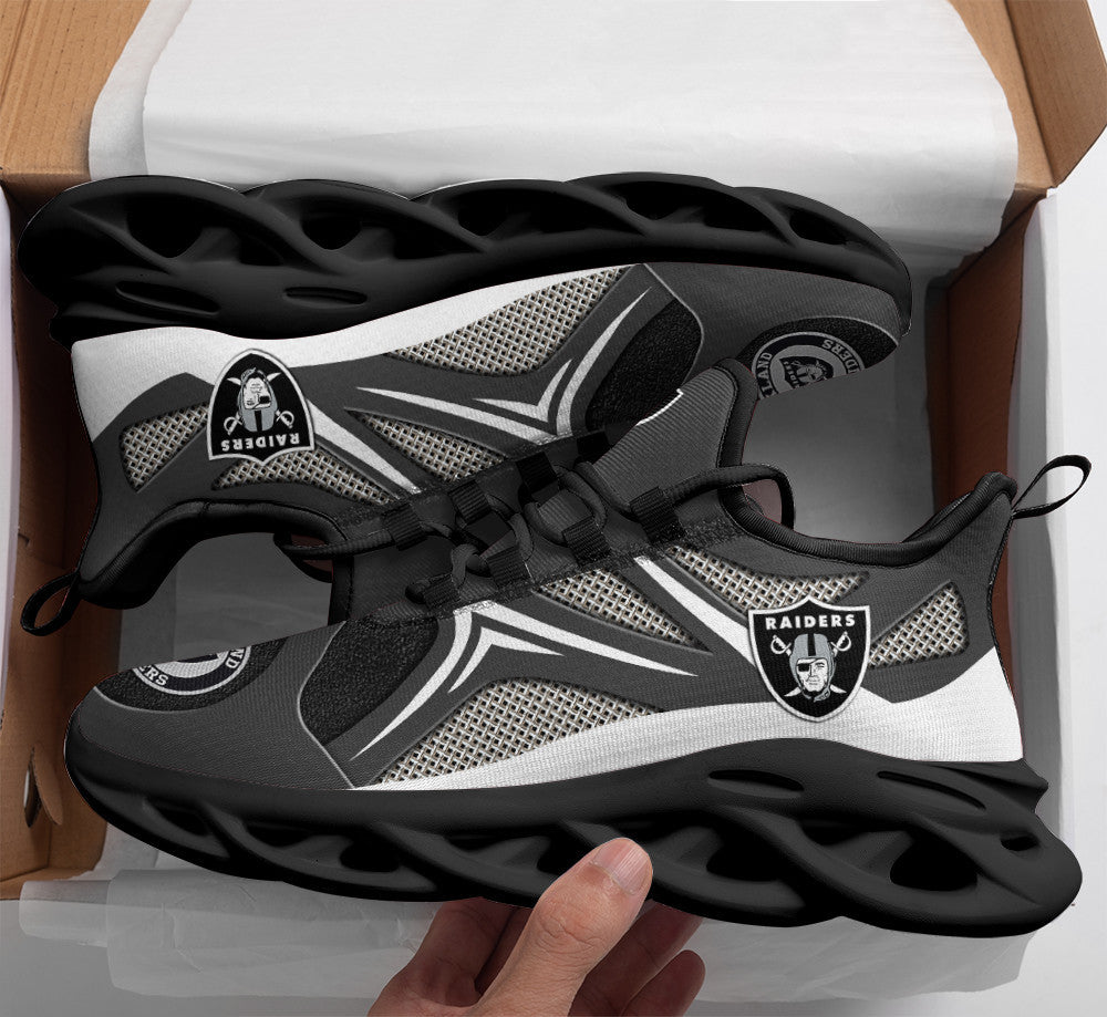Las Vegas Raiders Yezy Running Sneakers BG45