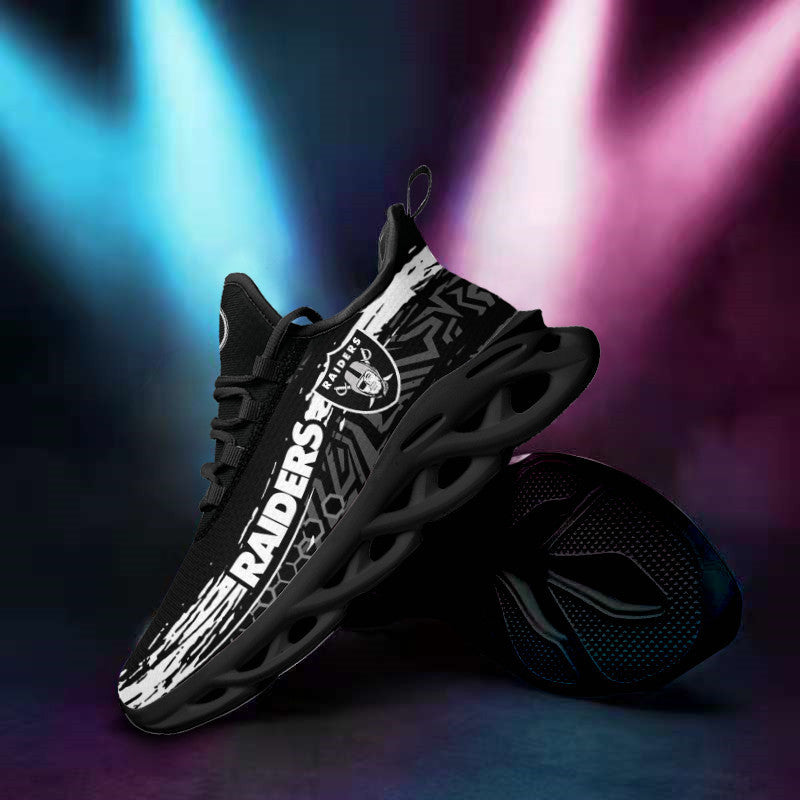 Las Vegas Raiders Yezy Running Sneakers BG624