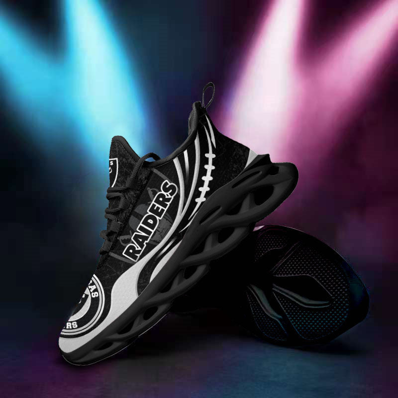Las Vegas Raiders Yezy Running Sneakers BG762