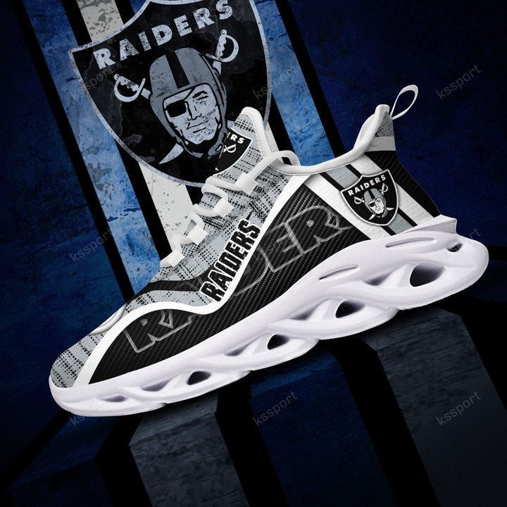 Las Vegas Raiders Yezy Running Sneakers BG796