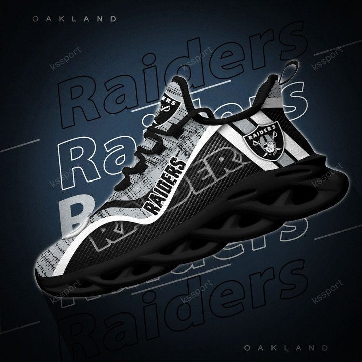 Las Vegas Raiders Yezy Running Sneakers BG796