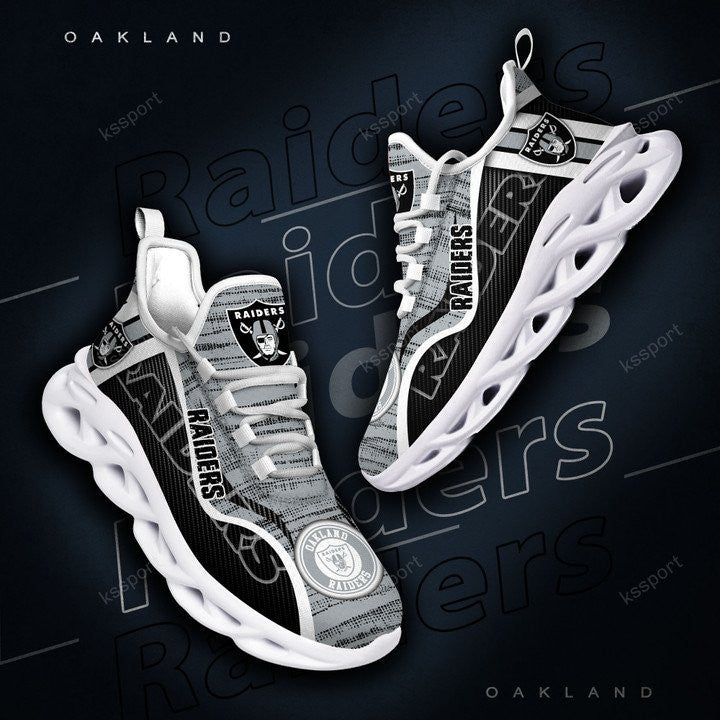 Las Vegas Raiders Yezy Running Sneakers BG796
