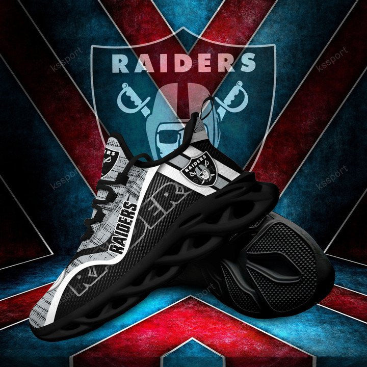 Las Vegas Raiders Yezy Running Sneakers BG796