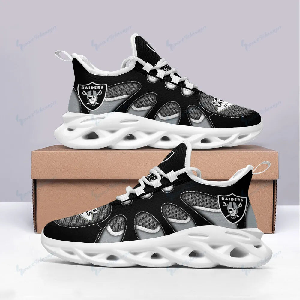 Las Vegas Raiders Yezy Running Sneakers SPD75