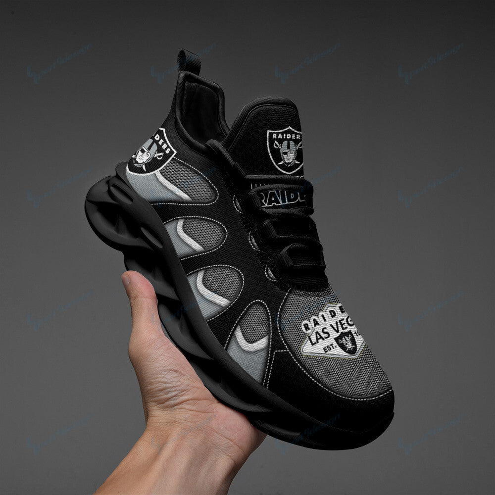 Las Vegas Raiders Yezy Running Sneakers SPD75