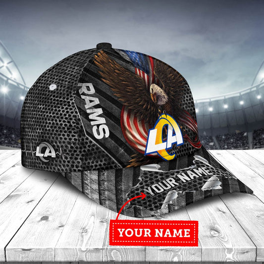Los Angeles Rams Personalized Classic Cap AZCCAP237