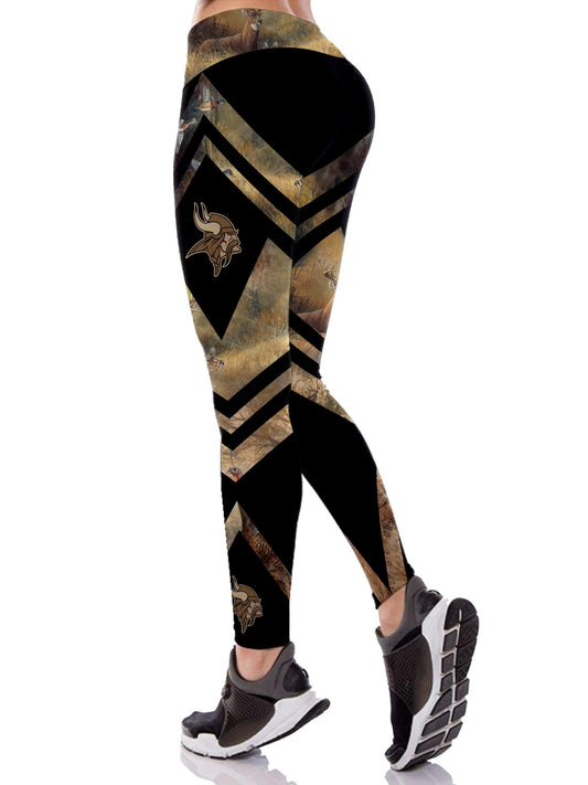 Minnesota Vikings Leggings And Tank Top BG244