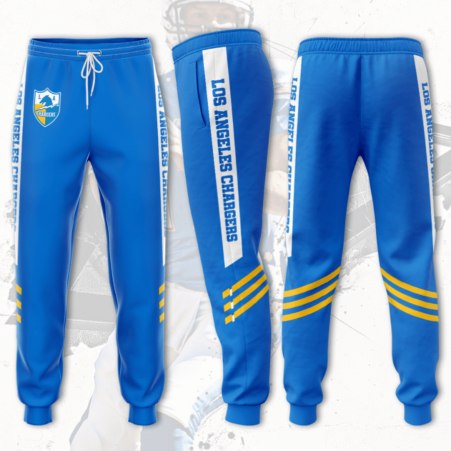 Los Angeles Chargers 3D Printed pocket Sweatpant 111
