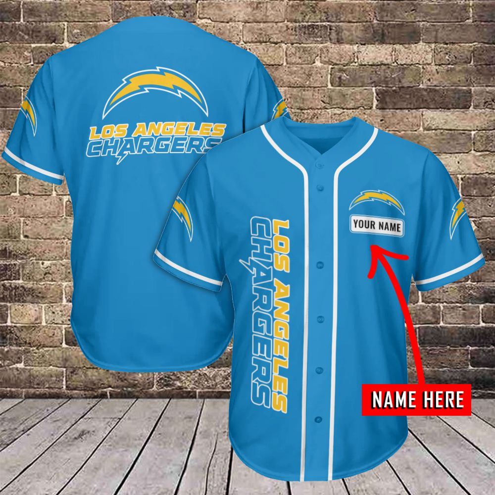 Los Angeles Chargers Baseball Jersey 417