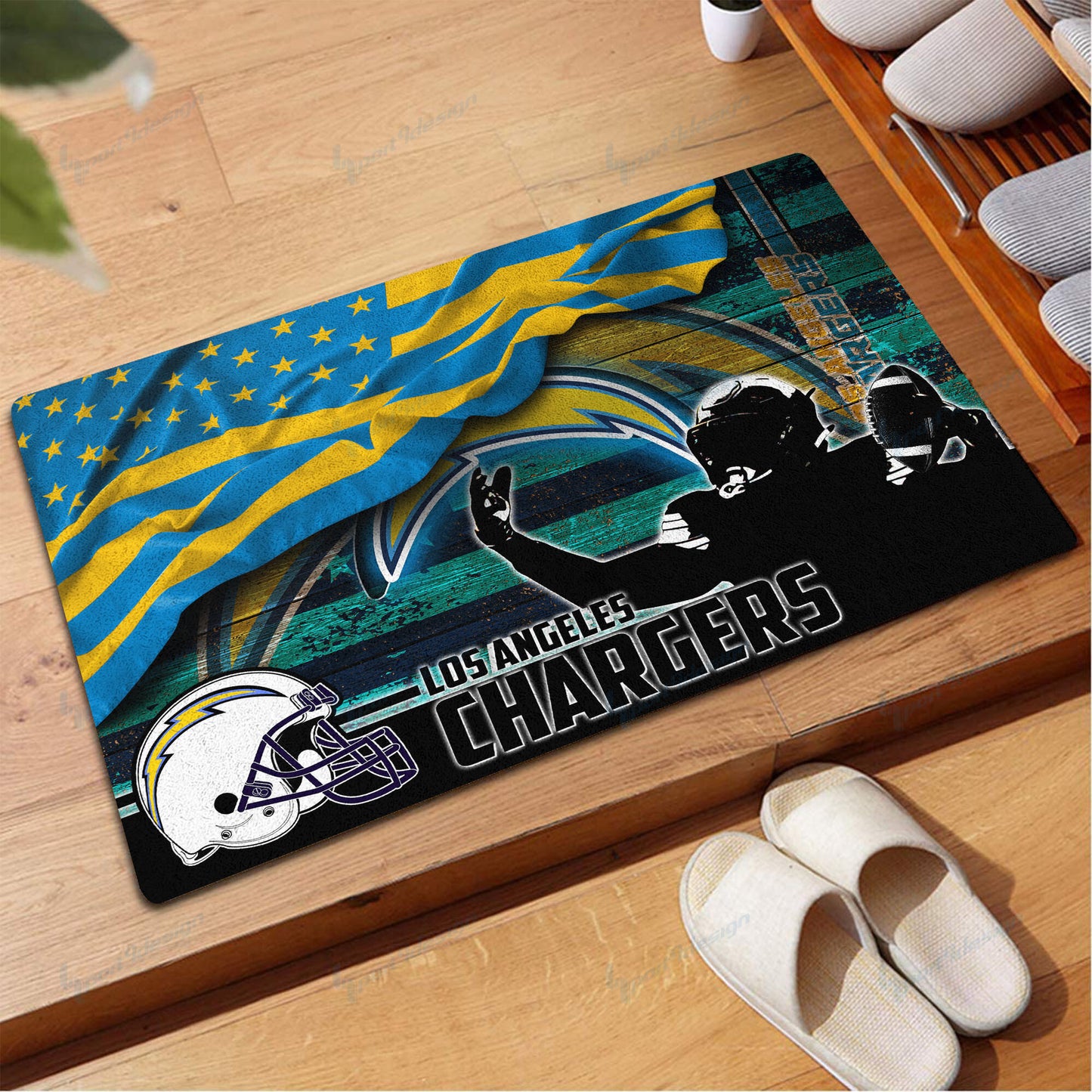 Los Angeles Chargers Doormat BG47