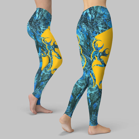 Los Angeles Chargers Leggings And Hoodie BG58