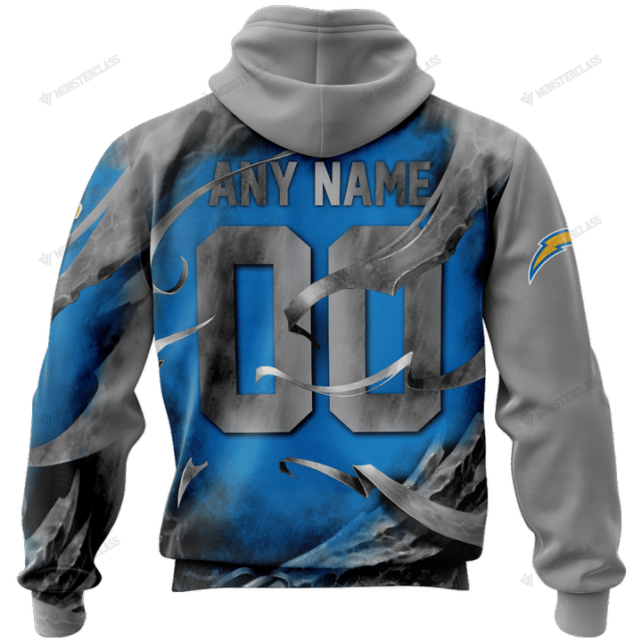 Los Angeles Chargers Limited Edition All Over Print Hoodie Sweatshirt Zip Hoodie T shirt Unisex 864