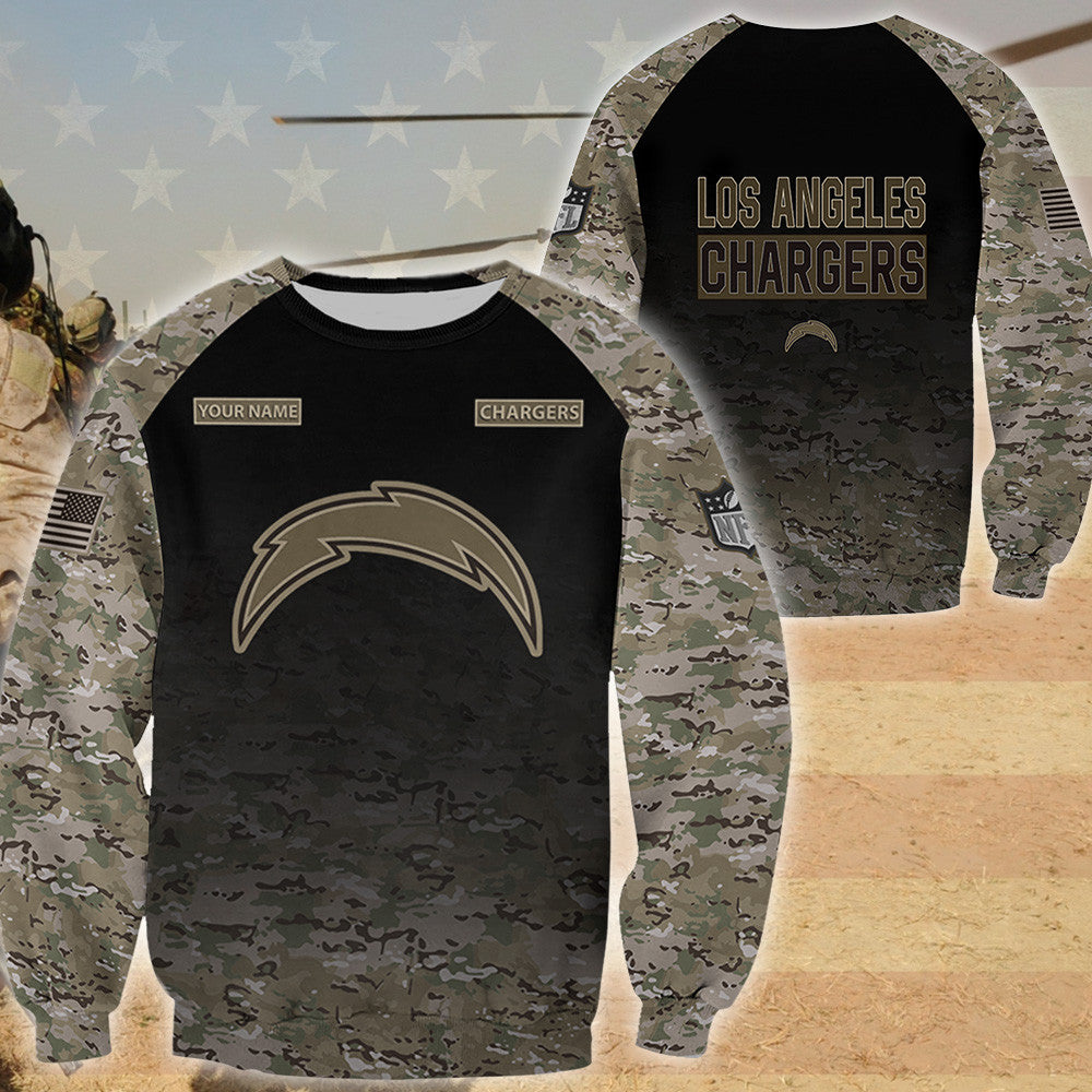 Los Angeles Chargers Personalized All Over Printed 199