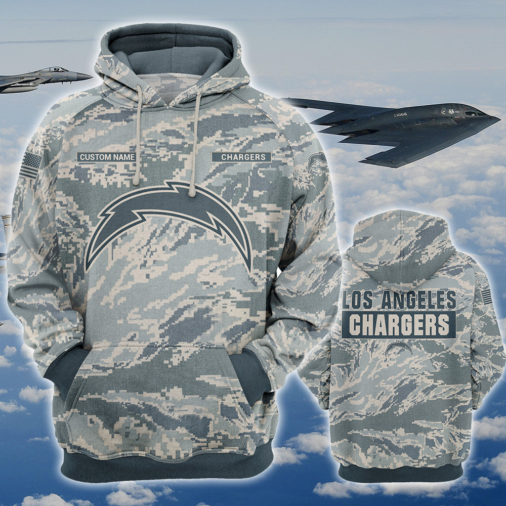 Los Angeles Chargers Personalized All Over Printed 377