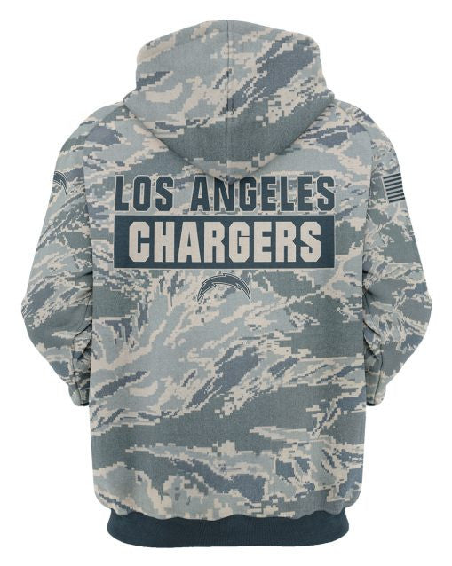 Los Angeles Chargers Personalized All Over Printed 377