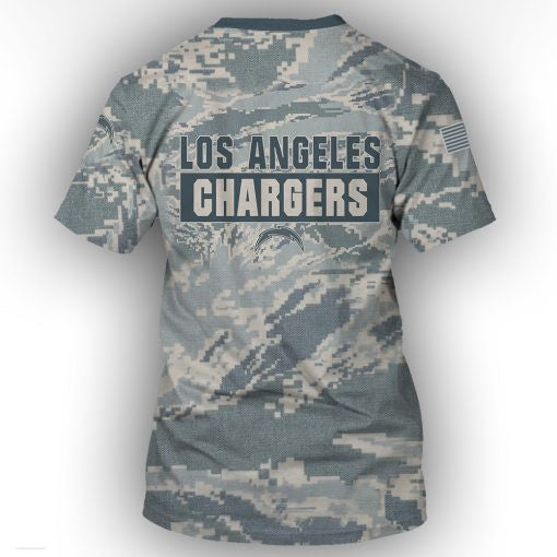 Los Angeles Chargers Personalized All Over Printed 377