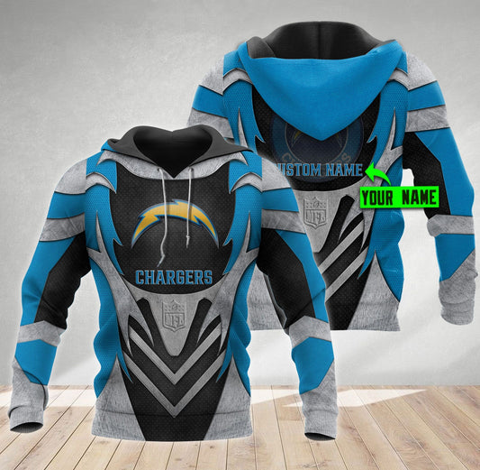 Los Angeles Chargers Personalized All Over Printed 469