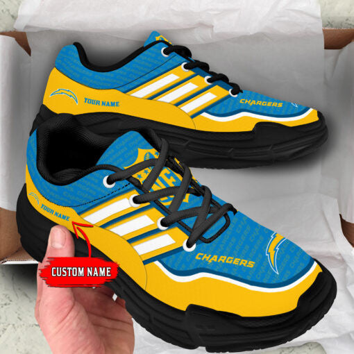 Los Angeles Chargers Personalized Chunky Sneakers 20