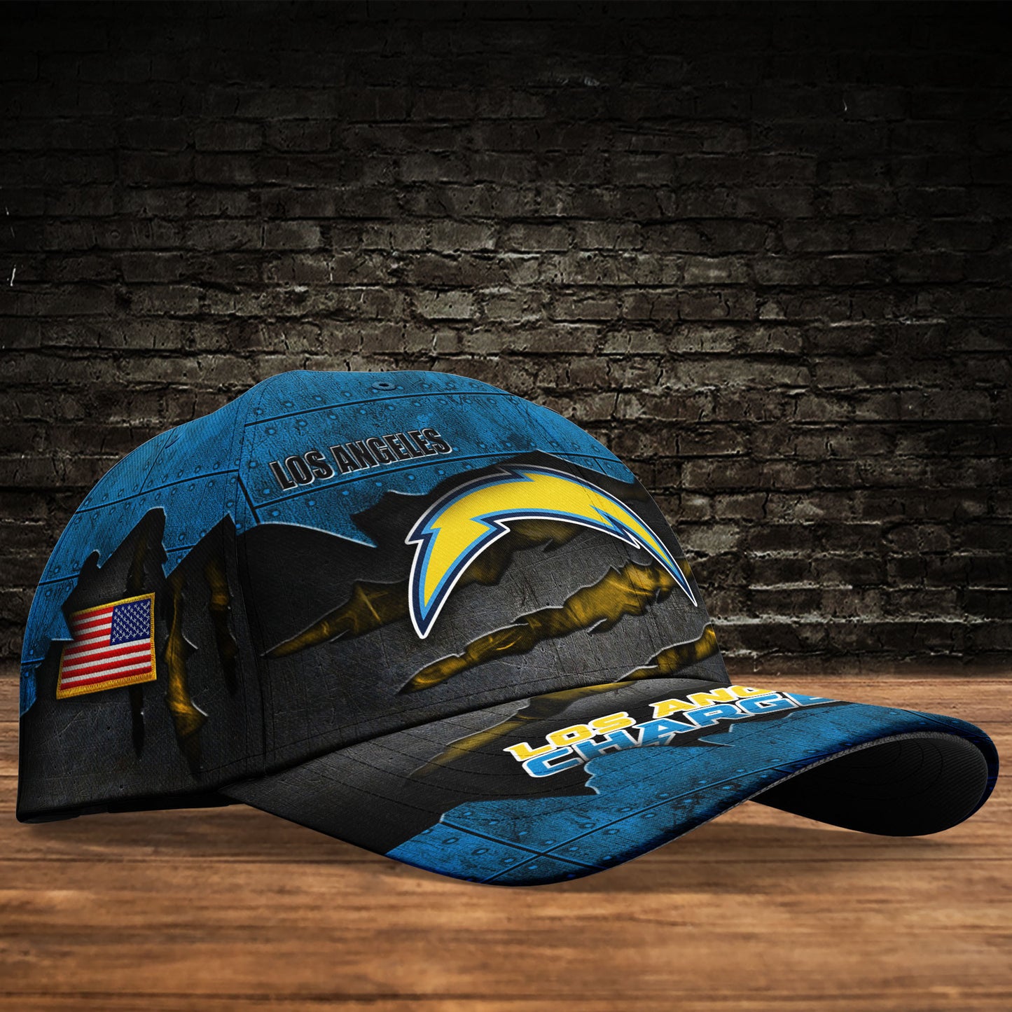 Los Angeles Chargers Personalized Classic Cap BG307