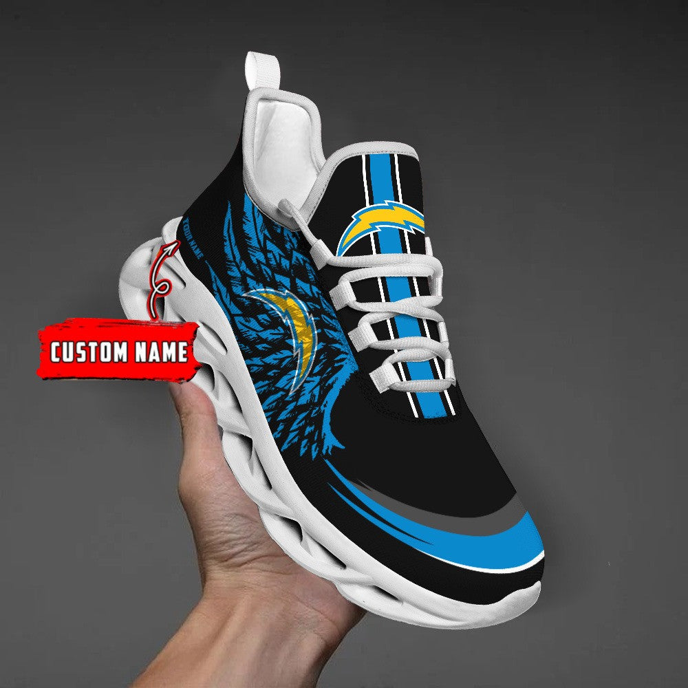 Los Angeles Chargers Personalized Yezy Running Sneakers BB680