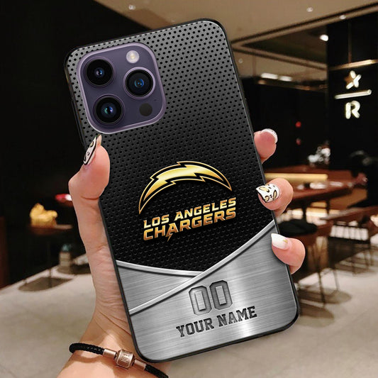 Los Angeles Chargers Personalized Phone Case BGPC075