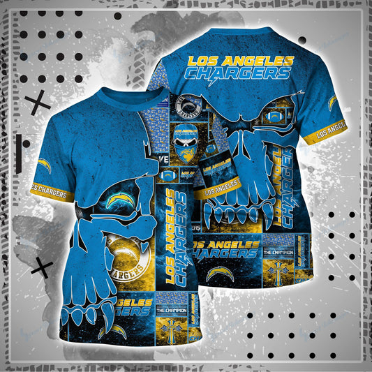Los Angeles Chargers Shirt and Shorts BG96