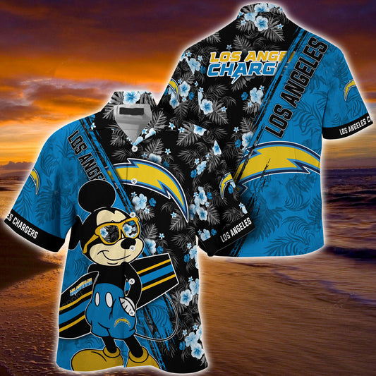 Los Angeles Chargers Summer Hawaiian Shirt 60