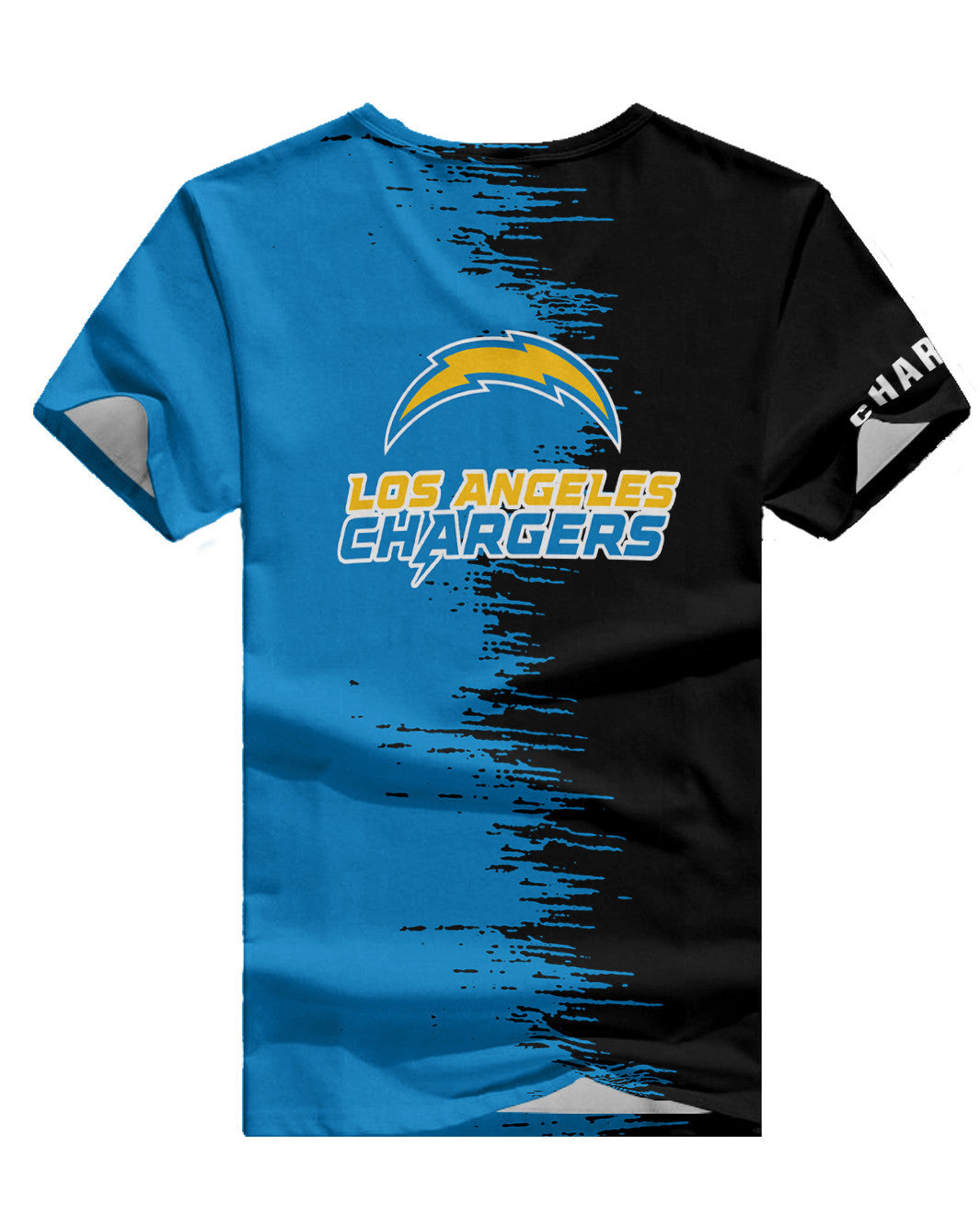 Los Angeles Chargers Summer V-neck Women T-shirt BG15
