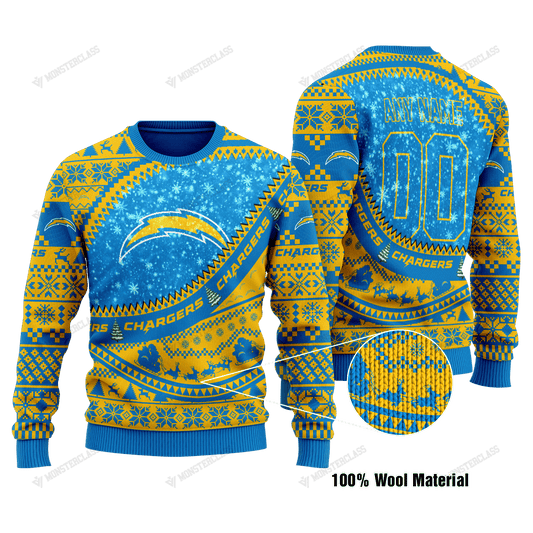 Los Angeles Chargers Woolen Sweater 122