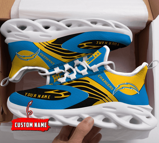 Los Angeles Chargers Yezy Running Sneakers 888