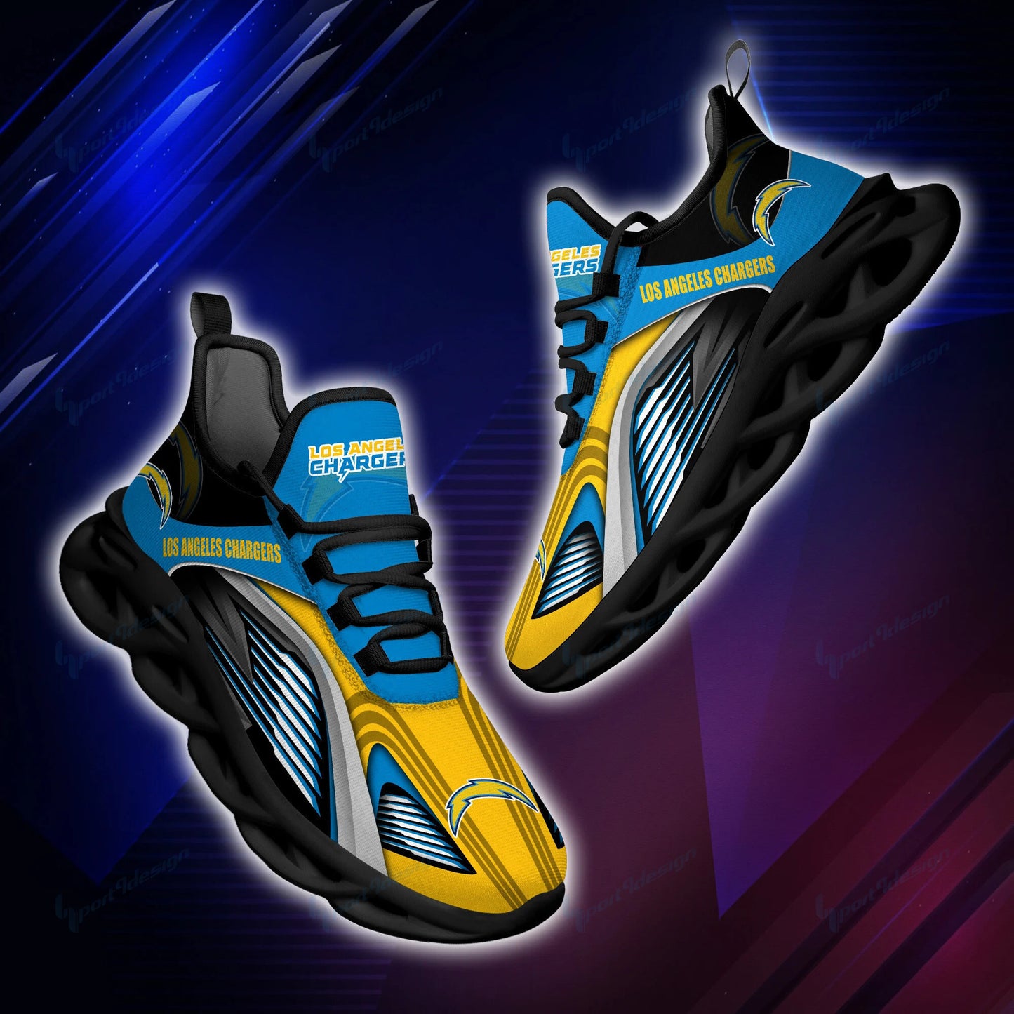 Los Angeles Chargers Yezy Running Sneakers BB963