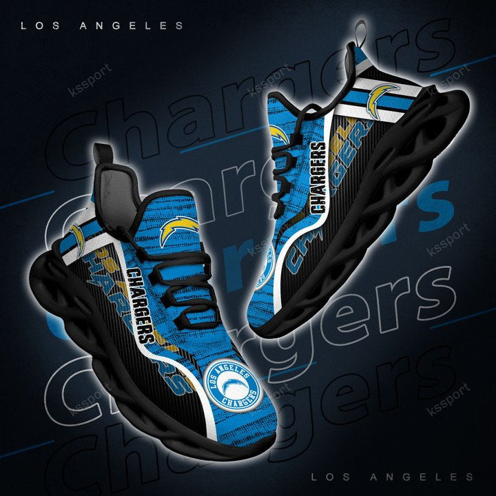 Los Angeles Chargers Yezy Running Sneakers BG788