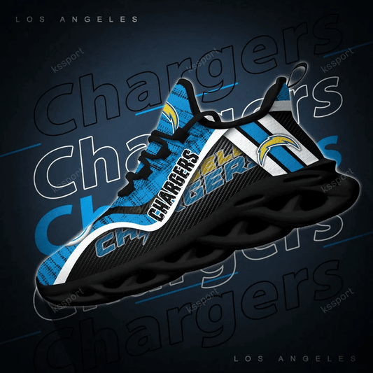 Los Angeles Chargers Yezy Running Sneakers BG788