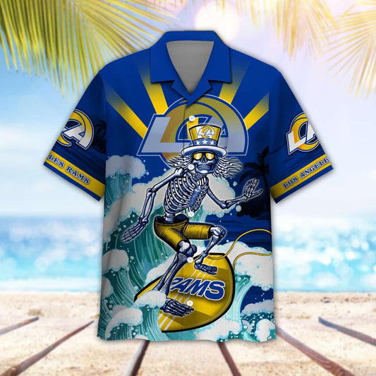 Los Angeles Rams Button Shirt BG862
