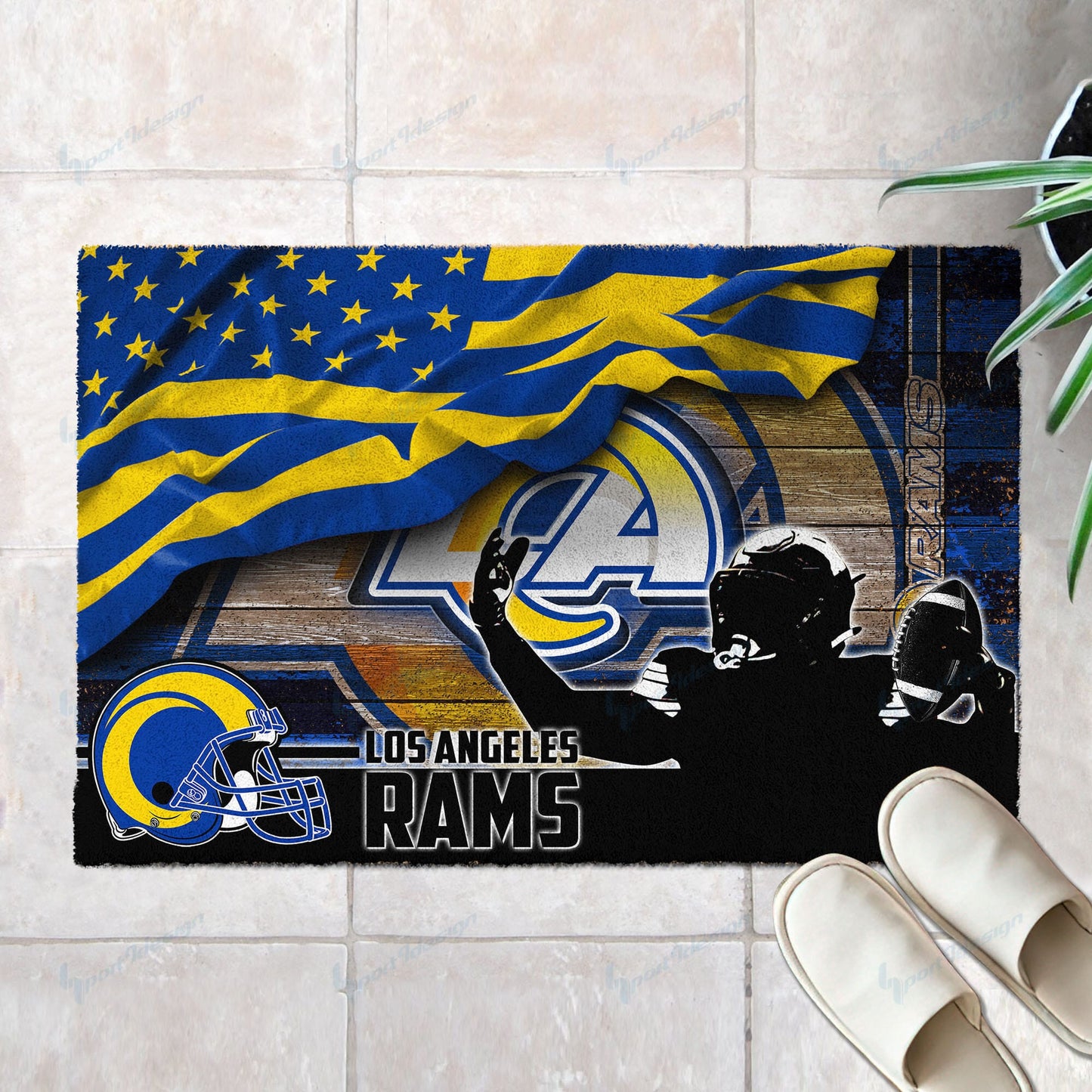Los Angeles Rams Doormat BG48
